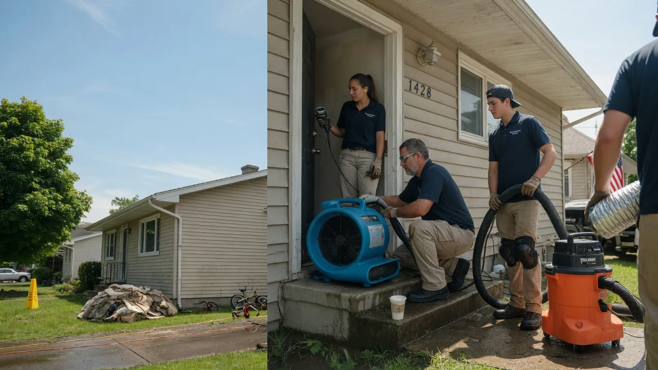 Water Damage Restoration in Burlington, KS near me
